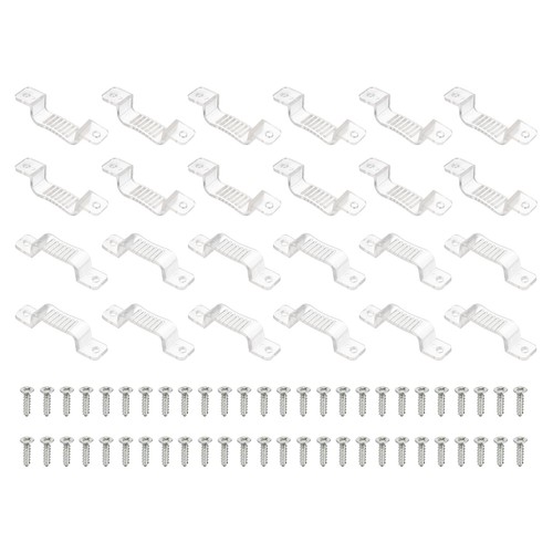 Led strip light clips - strip, 100