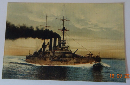 Deutsches kriegsschiff - ak,