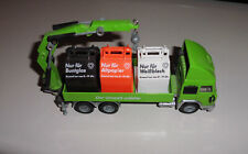 Siku 3813 Recycling LKW (Iveco) mit weißem Weißblech-Container - Rarität