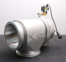 VAT Vakuum-Winkel-Ventil InnenØ 112mm FlanschaußenØ 180mm Material Edelstahl
