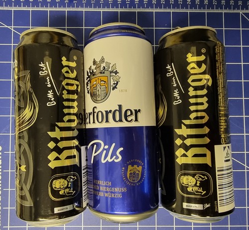 Bitburger bier sammlerdosen - bitburger,