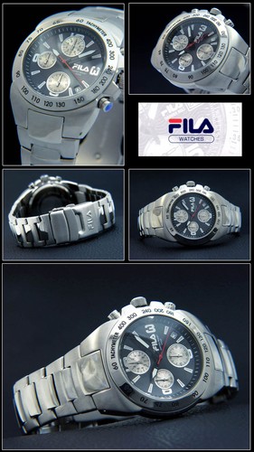 Herrenuhr chronograph fila - herrenuhr,