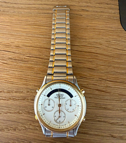 Seiko quartz chronograph - quartz,