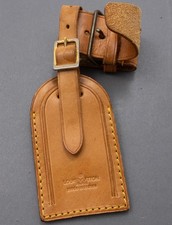 LOUIS VUITTON ADRESSANHÄNGER NAMENSSCHILD TASCHE BAG NAME TAG ID ANHÄNGER RAR 2