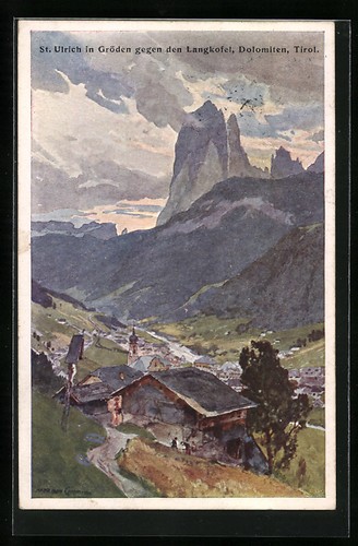 Künstler edward harrison - künstler-ak,