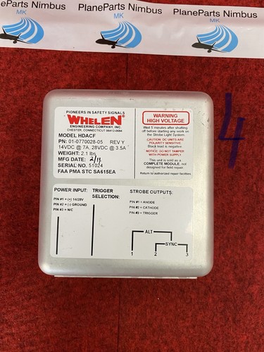 0770028 whelen strobe - whelen,