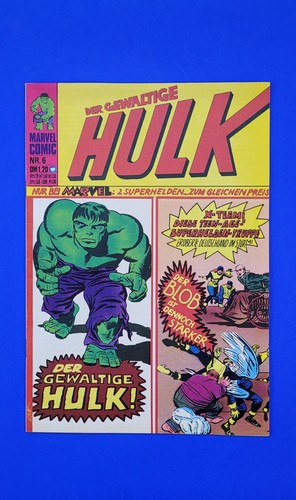 Der gewaltige hulk 6 - nr., vom