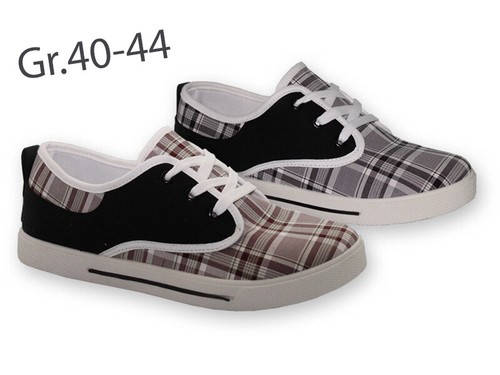 Sneaker canvas 44 weiße - gr.40-44,
