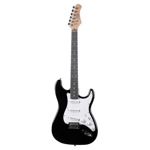 Eko gee st100 blk gitarre - st100-blk, e-gitarre