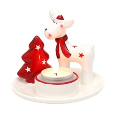 TEELICHTHALTER mit Rentier und