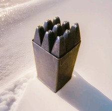 Nummern-Schlagstempel 0–9 im