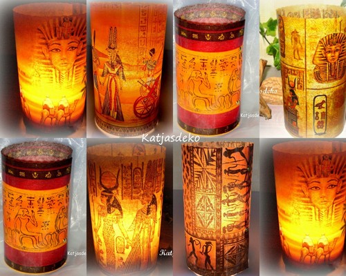 Windlicht tischdeko ägypten - windlicht,
