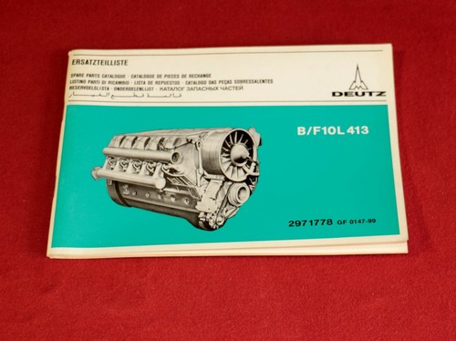Ersatzteilliste deutz motor - deutz,