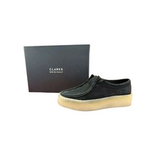 Clarks Originals WALLABEE CUP Sneaker Halbschuhe Schnürer Schuhe Schwarz Gr.39