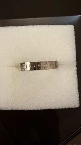 Gucci ring icon 750 - gucci, 750/-weißgold