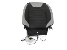 Sitzbezug Rückenpolster Re Vo für Beifahrer Sitz beheizt Dacia Dokker KE