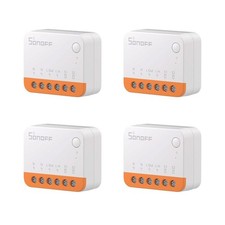 SONOFF 4PCS MINIR4 Smart Wlan Schalter, WiFi Schalter mit Timing-Funktion,