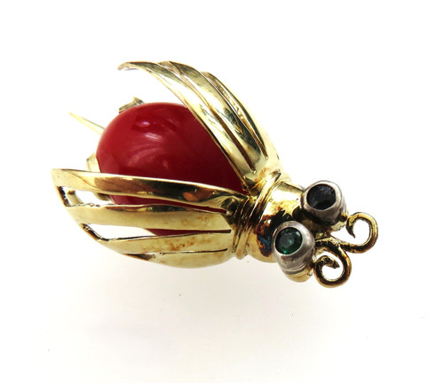 Zarte 585 gold brosche - zarte,