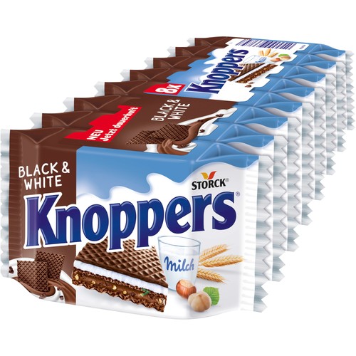 Knoppers black and white - knoppers,