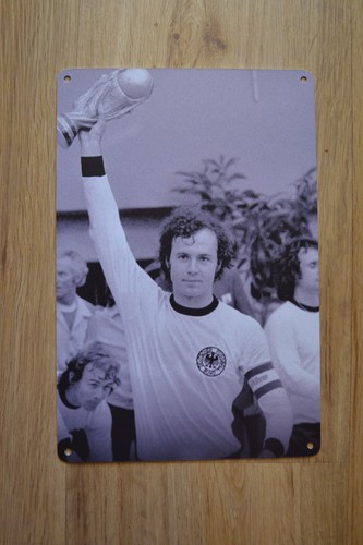 Franz beckenbauer blechschild - franz,