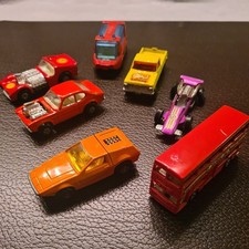 7 Matchbox Autos aus den 70er