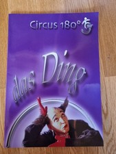 Programmheft Circus 180 Grad DAS DING