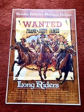 Long Riders Kinoplakat Poster A1, David Carradine, Keach, Dennis Quaid, Western