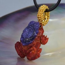 Toad Frosch Hängelampe Rot