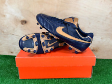 Nike Tiempo Mystic FG 310115-471 US8,5 UK7,5 Blau Schuhe Stollen Herren Fußba...