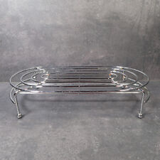 Schönes Doppel Edelstahl Stövchen Teestövchen Warmer calentador de latón