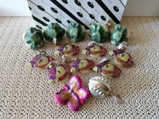 Christborn 14Teiliger Glas Weihnachtsschmuck Christbaumschmuck +OVP Germany