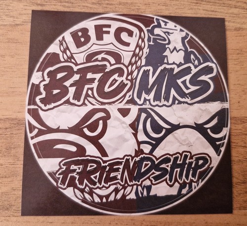 Bfc dynamo aufkleber sticker - dynamo,
