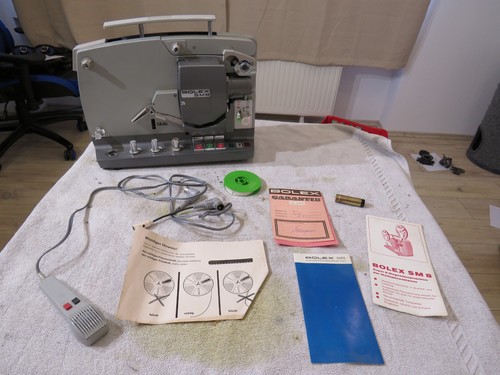 Bolex sm8 filmprojektor - bolex,
