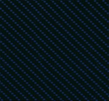 Wassertransferdruck Folie Chrome Carbon Blau - 100cm breit