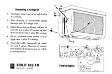 Service Schematics für Bang Olufsen Beolit 609 FM 