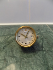 ANKER mechanische  Tischuhr Schreibtischuhr 17 Rubis Datumsanzeige