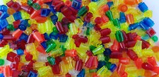 Lego® 200 Transparente Steine 1x1 Glassteine durchsichtig Sammlung bunt gemischt