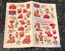 1 Sticker Bogen aus
