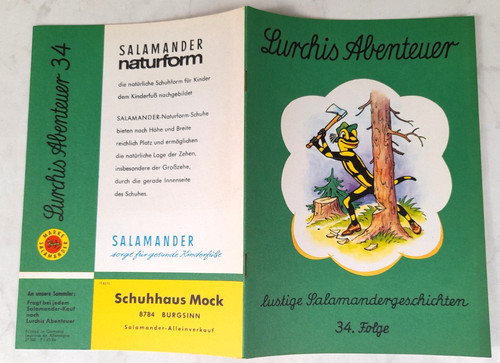 Lurchis abenteuer salamander - lurchis,