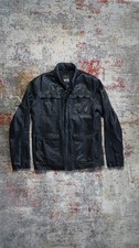 Y-3 By Yohji Yamamoto Vintage Year 2010 Leather Jacket Black Size M