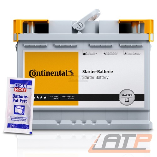 Continental autobatterie 12v - autobatterie,