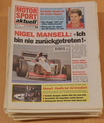 Motorsport aktuell jahrgang - aktuell,,