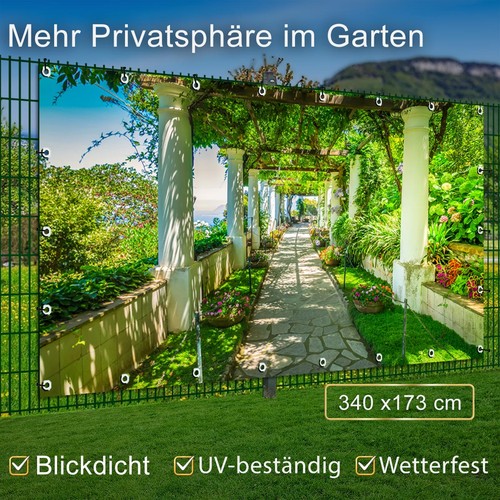 Garten sichtschutz plane pvc - garten,