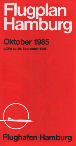 Ein flugplan timetable - ein,
