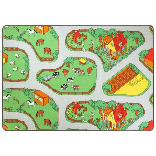 Spielteppich bauernhof - spielteppich,