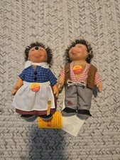 Vintage 7" Steiff Hedgehogs