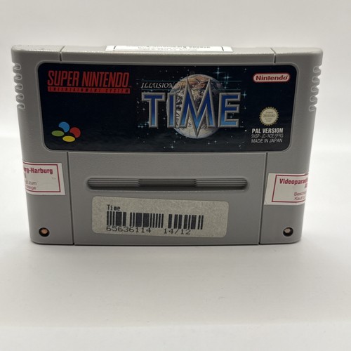 Illusion time snes - illusion,