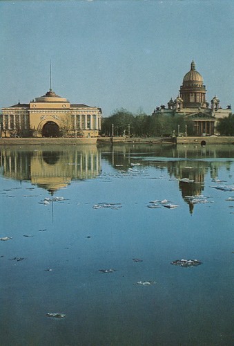 Ansichtskarte sankt petersburg - ansichtskarte,