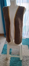 Damen Weste Handgestrickt Gr