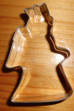 Weihnachtsmann   Ausstechform  Keksausstecher  Keksform  Plätzchen alt Metall